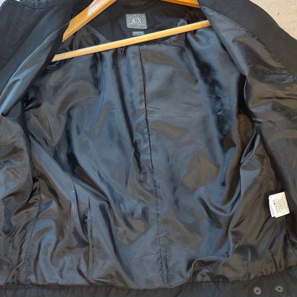 A/X Armani Exchange Dark Bomber Jacket - Picture 9 of 10